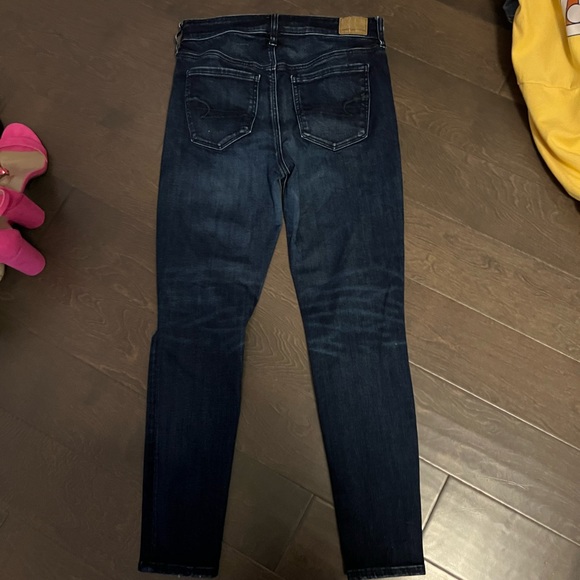 American eagle blue jeans size: 8 - Picture 2 of 4